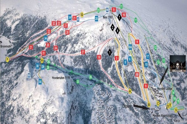 Skiferie Norge 30 Hovden